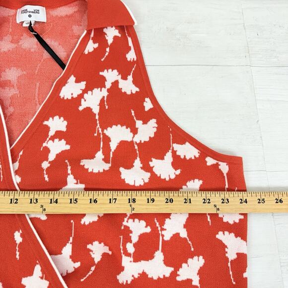 Diane Von Furstenberg x Target Wrap Dress 3X Sleeveless‎ Sweater Knit Midi Fall - Picture 11 of 14